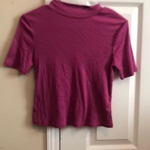From target purple shirt